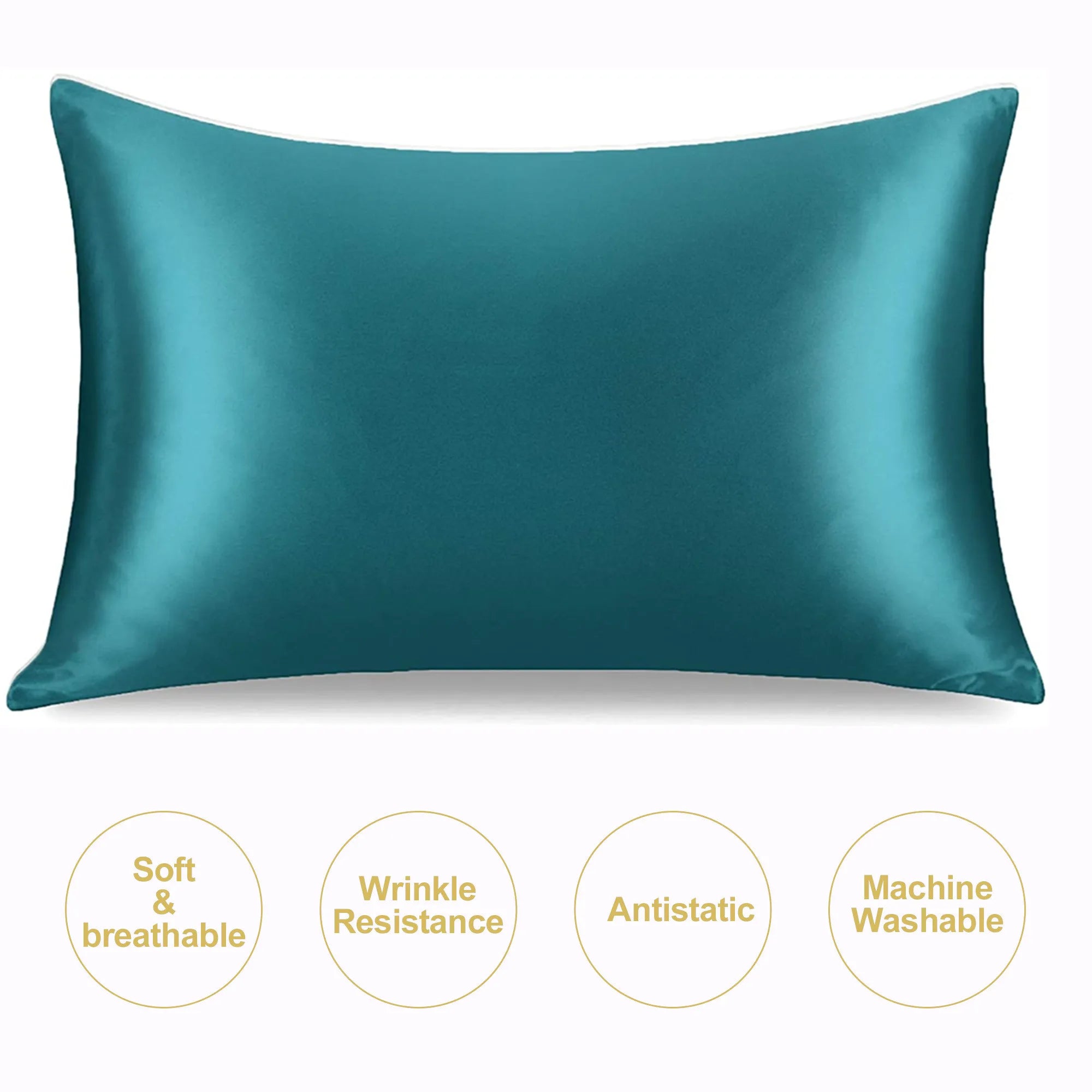 Standard Stain-Resistant Pillowcase for Travel