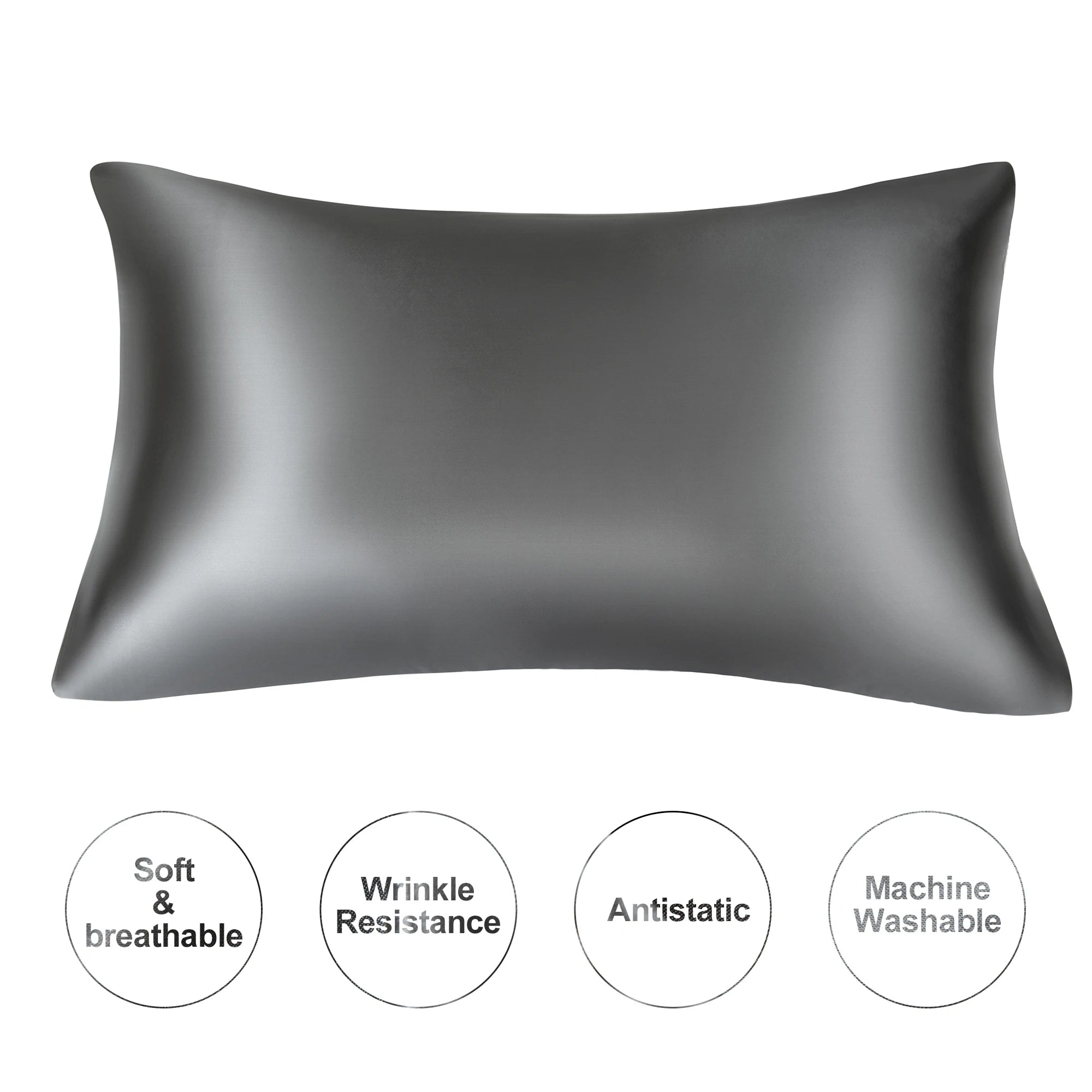 Standard Stain-Resistant Pillowcase for Travel