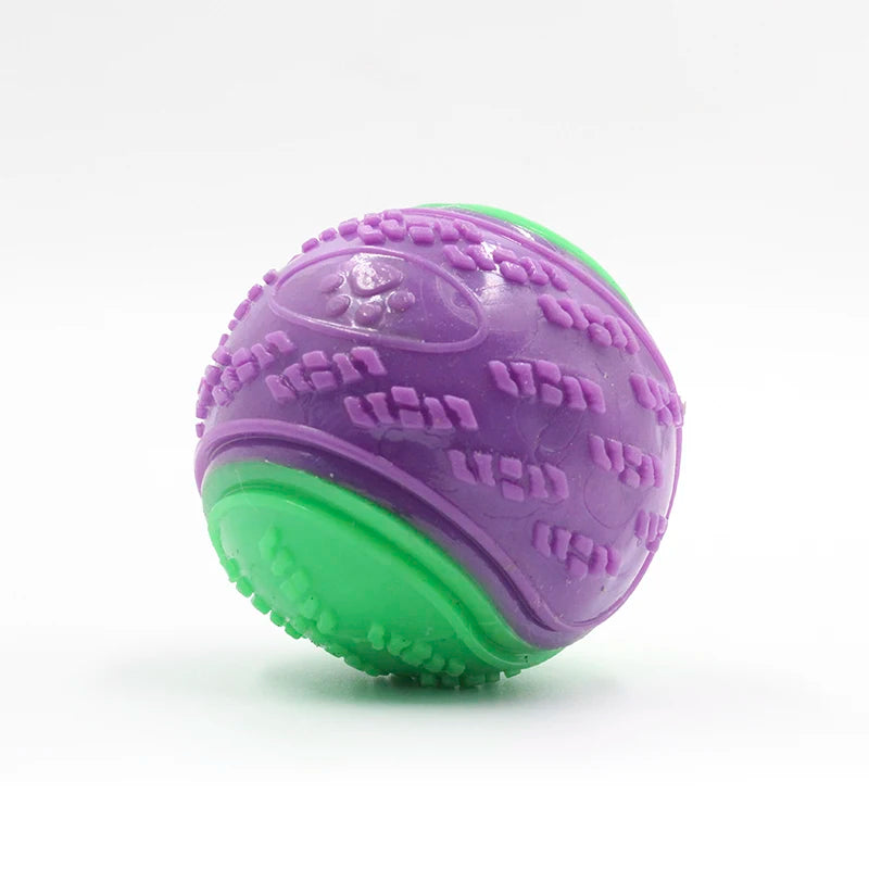 Squeaky Dog Ball for Teeth Cleaning