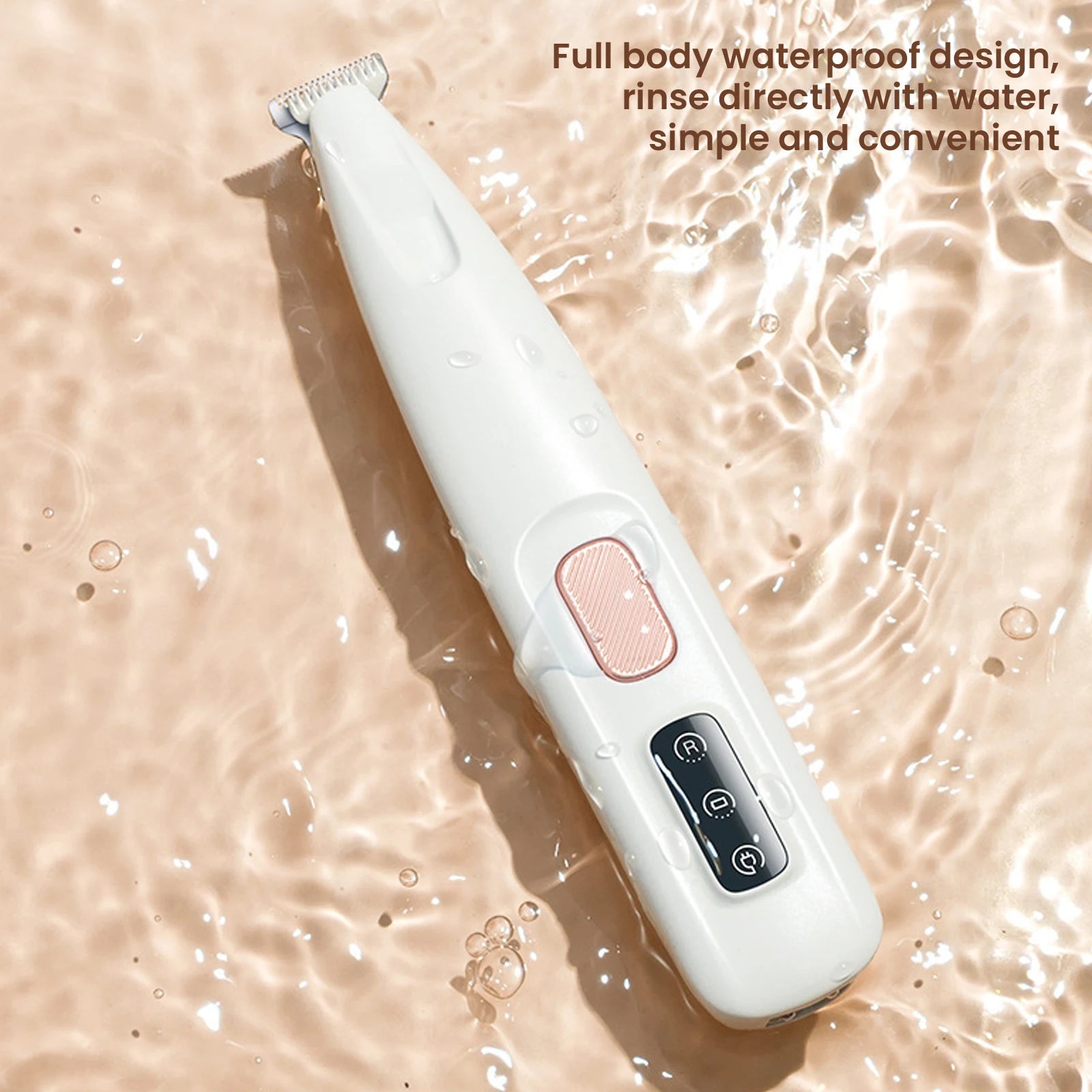 LED Light Hair Trimmer for Pets