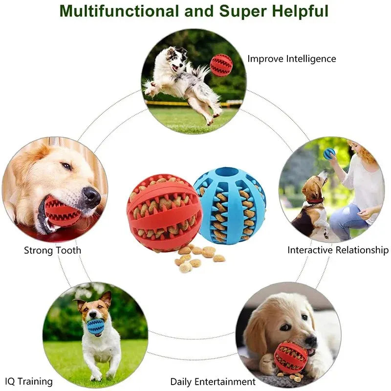 Nontoxic Bite-Resistant Pet Toy Ball