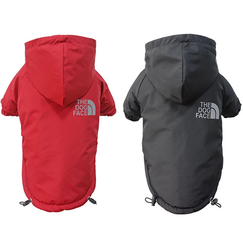 Waterproof Reflective Fleece Dog Jacket