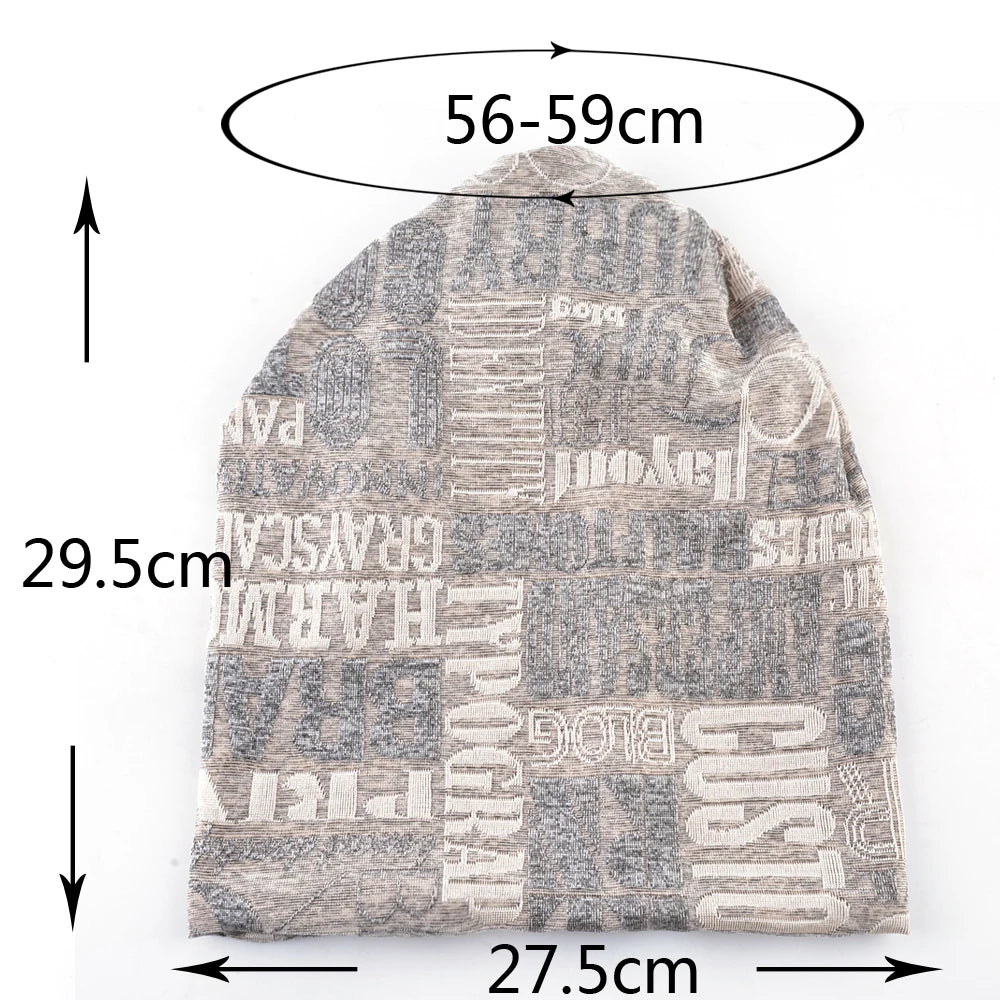 Casual Skullies Beanie & Scarf Cap