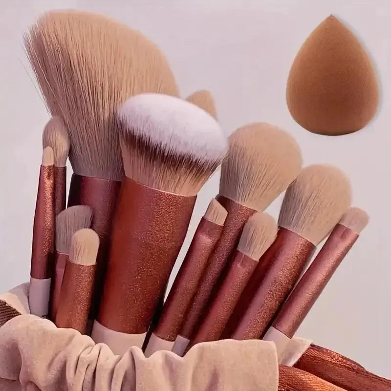 Gorgeous Soft Fluffy Makeup Brushes