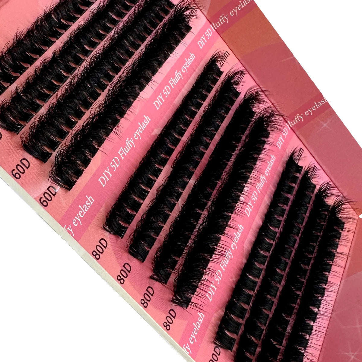 Fluffy Thick Wispy Individual Eyelash Extension