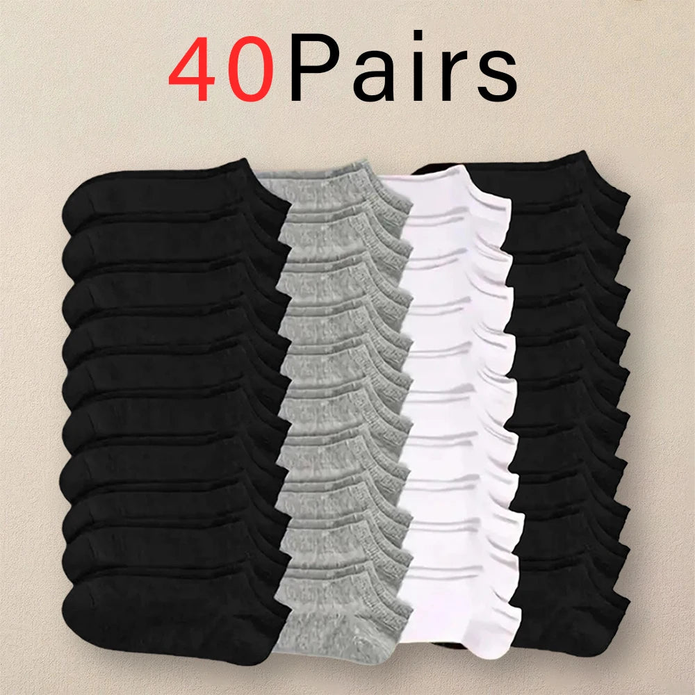 Men's Boat Socks 10/20/40 Pairs