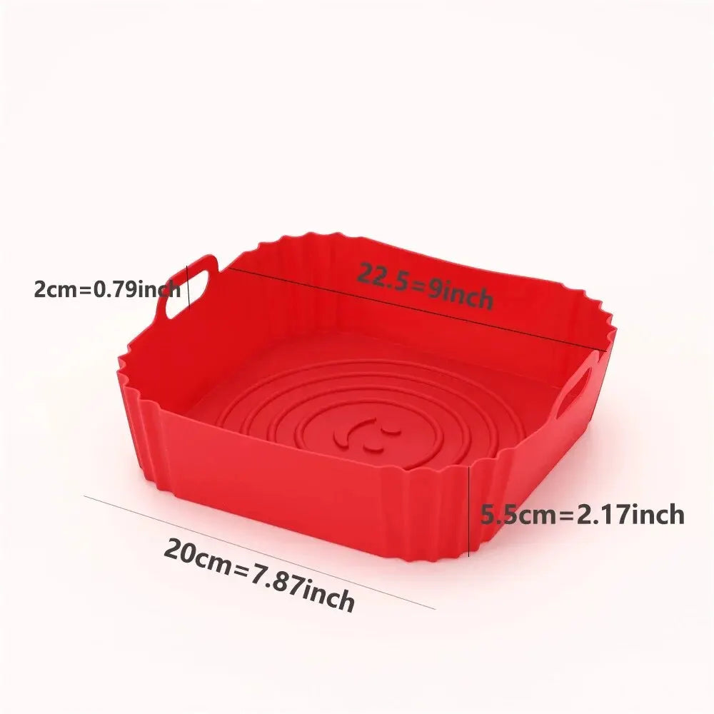 Reusable Silicone Air Fryer Baking Basket