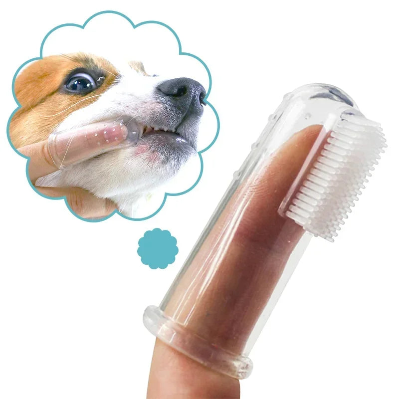Super Soft Finger Toothbrush for Pet
