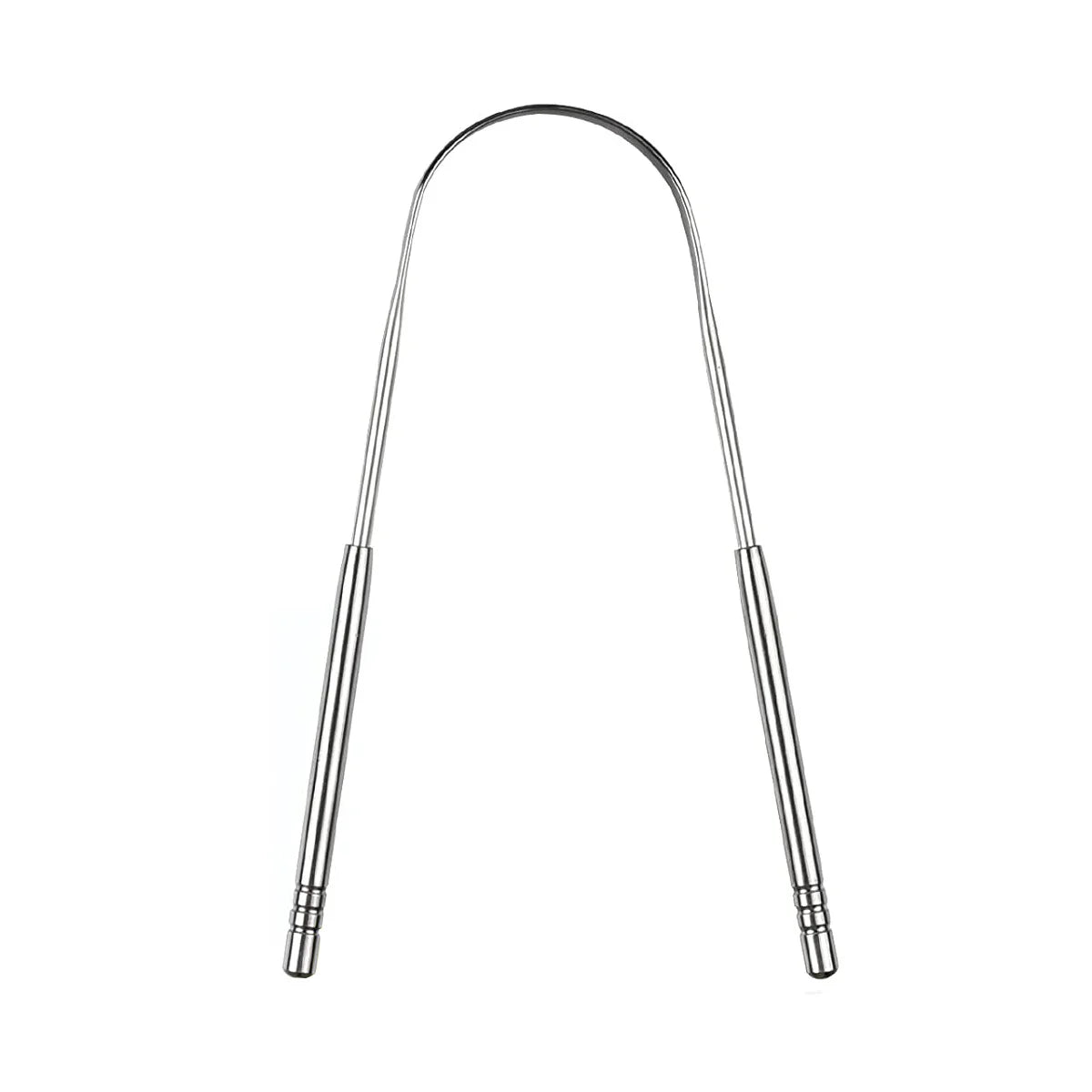 Portable Premium 3pcs Metal Tongue Scraper Cleaner for Adults & Kids,