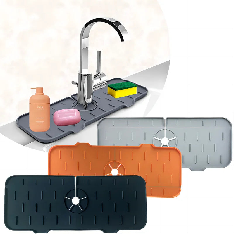 Kitchen Silicone Faucet Protector Mat