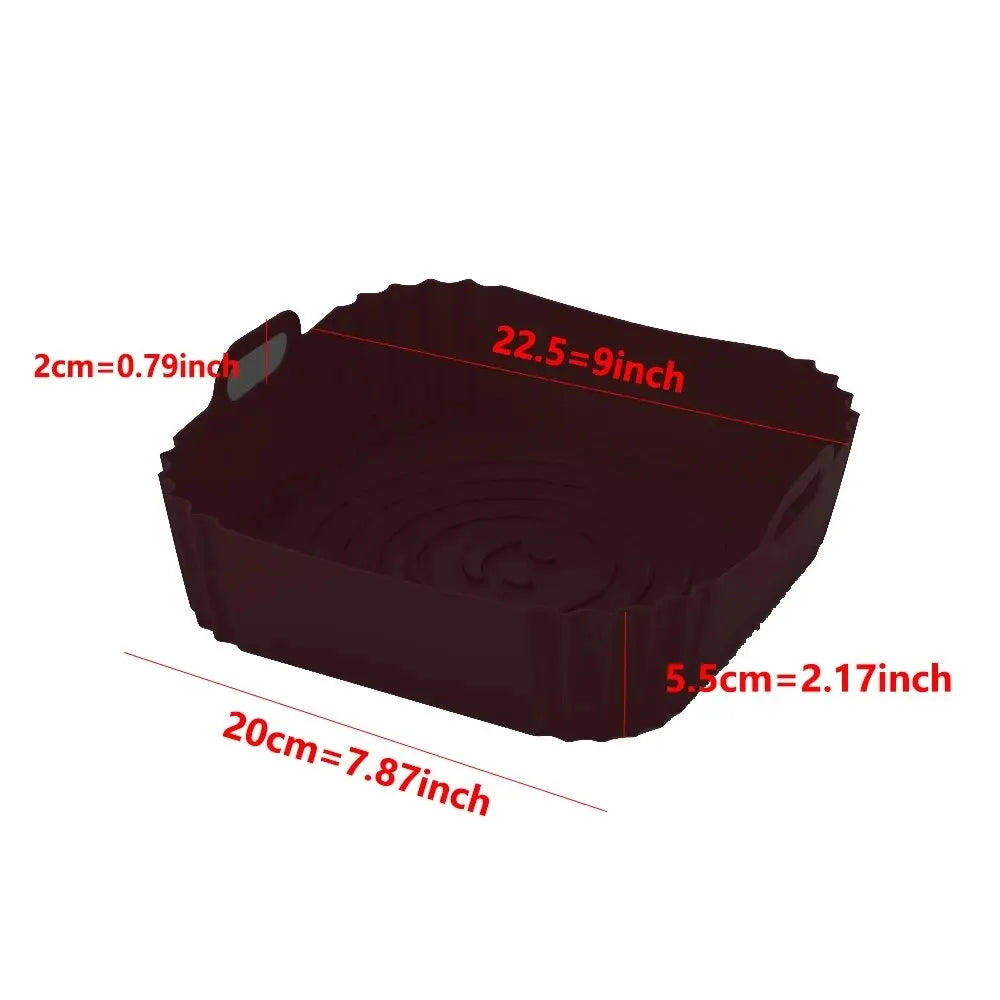 Reusable Silicone Air Fryer Baking Basket