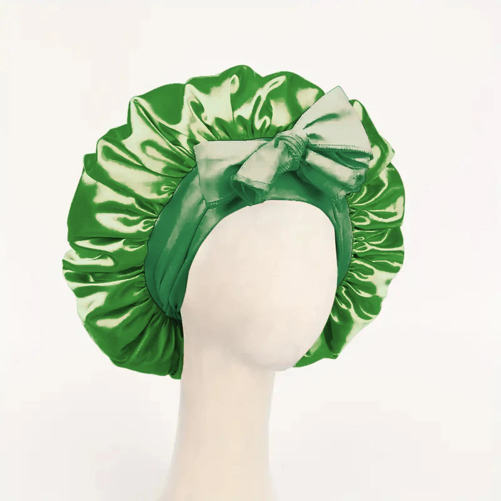 Adjustable Satin Silk Hair Bonnet