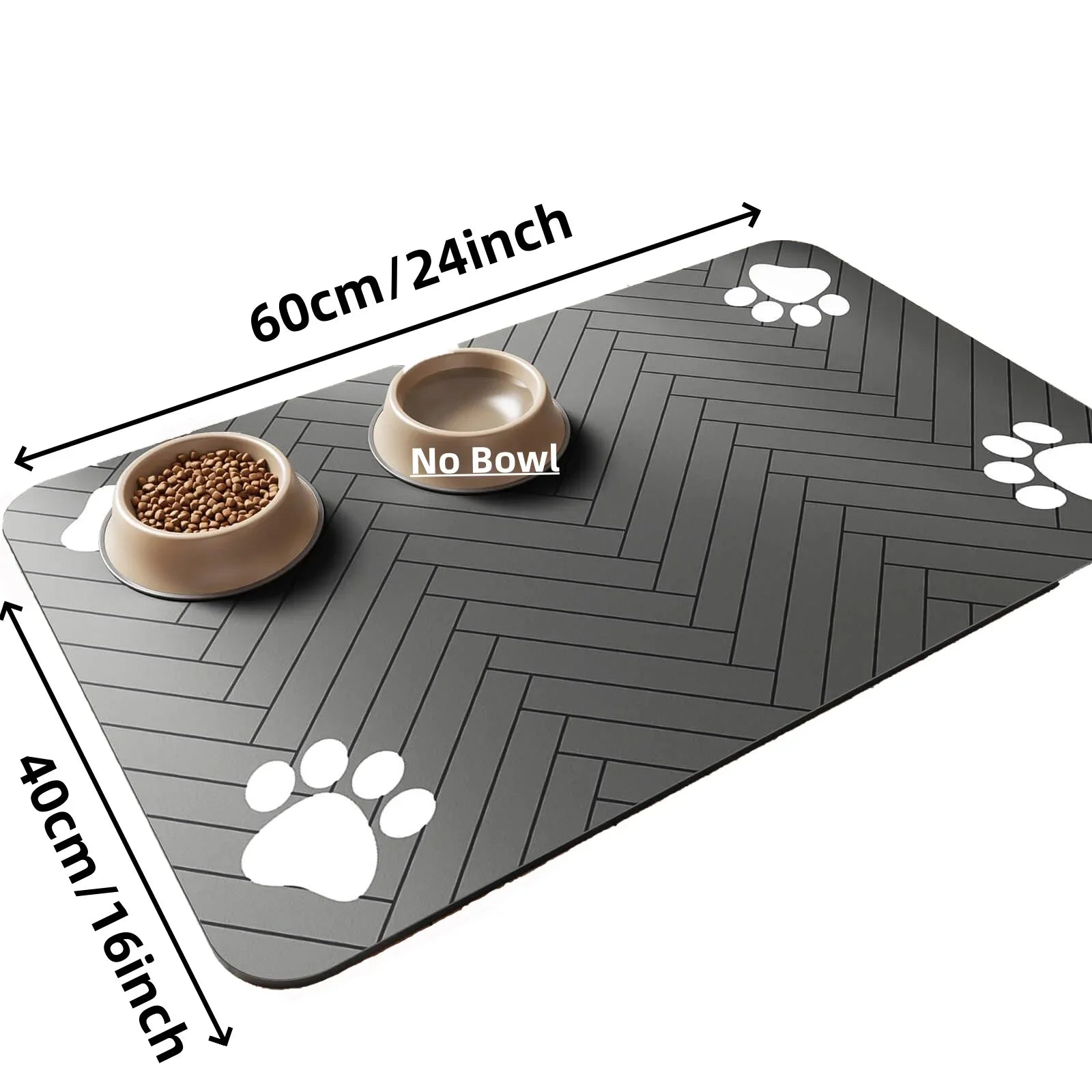 Waterproof Non-Slip Pet Food Mat