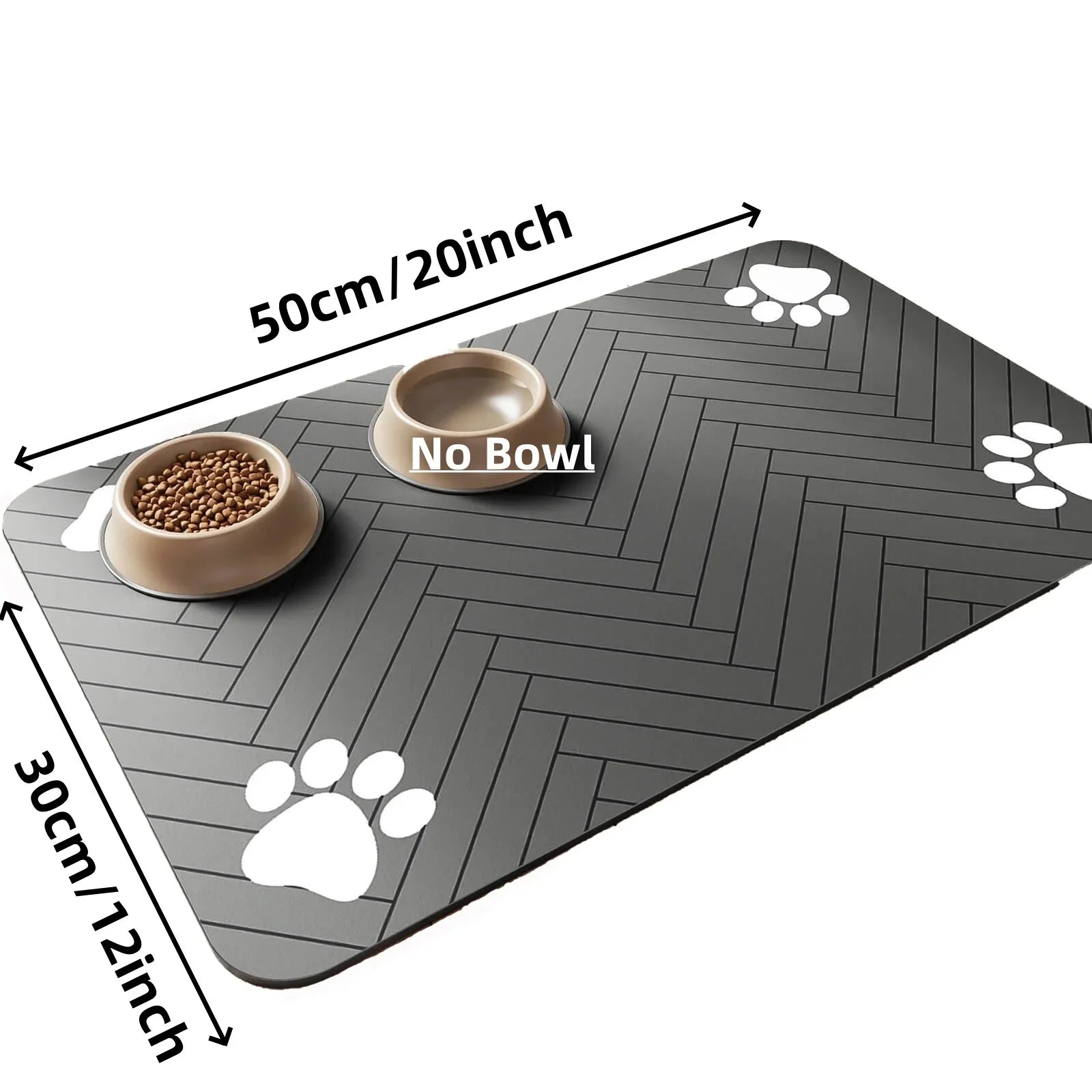 Waterproof Non-Slip Pet Food Mat