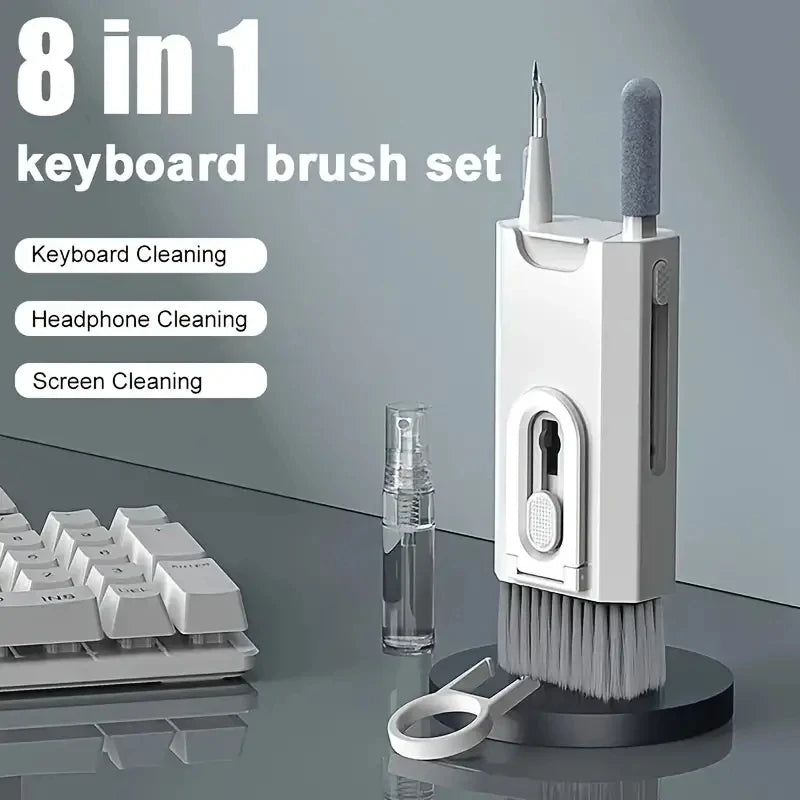 The 8 In 1 Keyboard Cleaning Kit Earphones Cleaner
