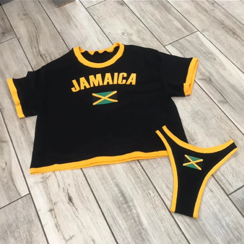 Jamaica Yummy Two-Piece Outfit