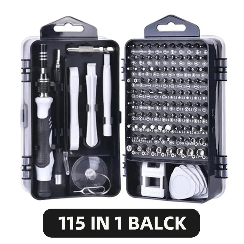 Professional 115 in 1 Repair Tool Kit