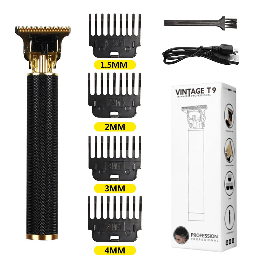 T9 LCD Electric Hair Clipper for Men