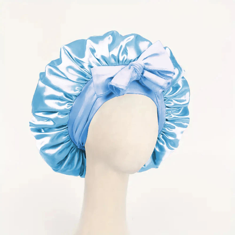 Adjustable Satin Silk Hair Bonnet