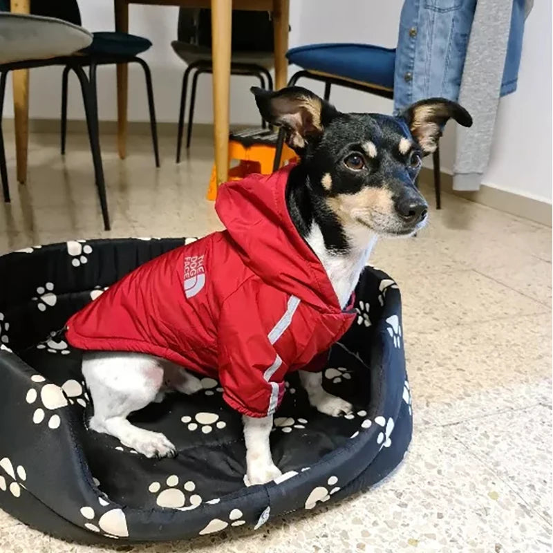 Waterproof Reflective Fleece Dog Jacket