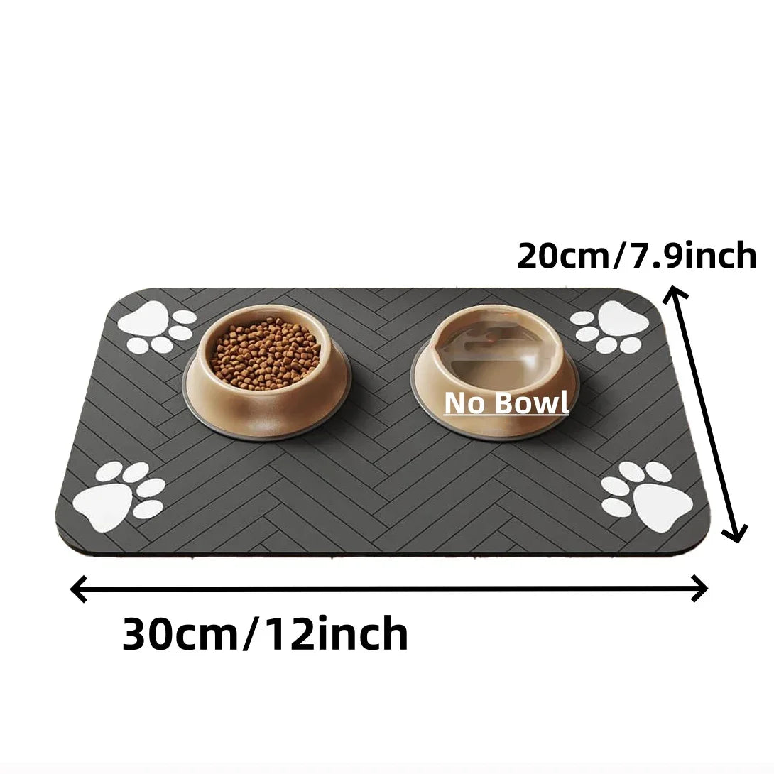 Waterproof Non-Slip Pet Food Mat
