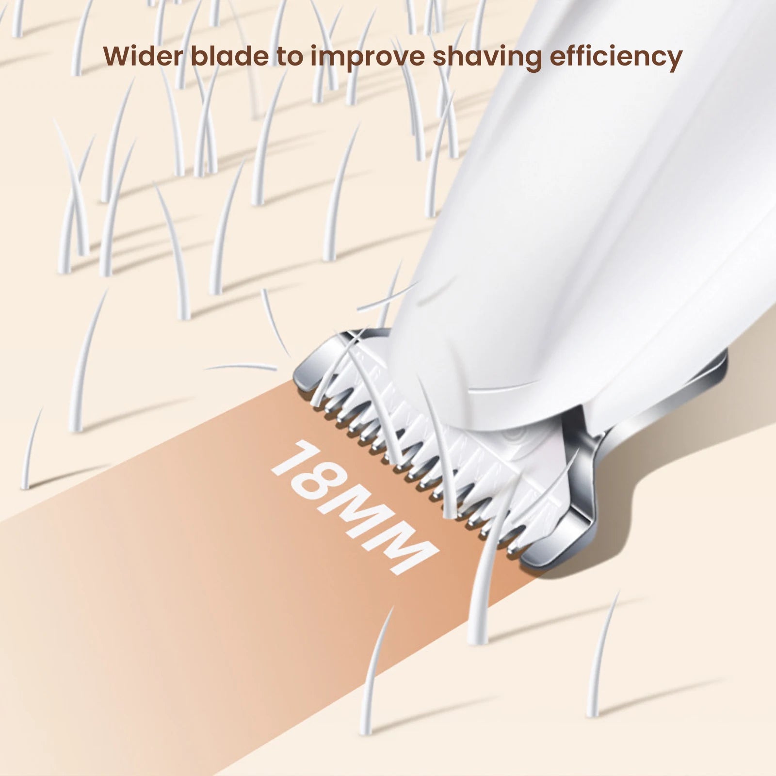 LED Light Hair Trimmer for Pets