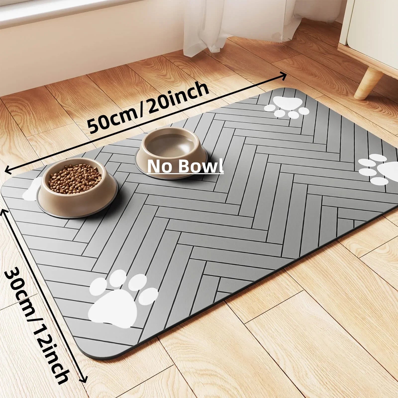 Waterproof Non-Slip Pet Food Mat