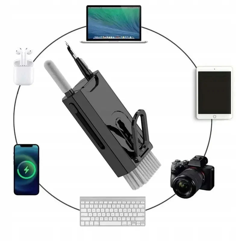 The 8 In 1 Keyboard Cleaning Kit Earphones Cleaner
