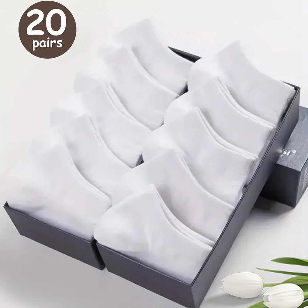 Men's Boat Socks 10/20/40 Pairs