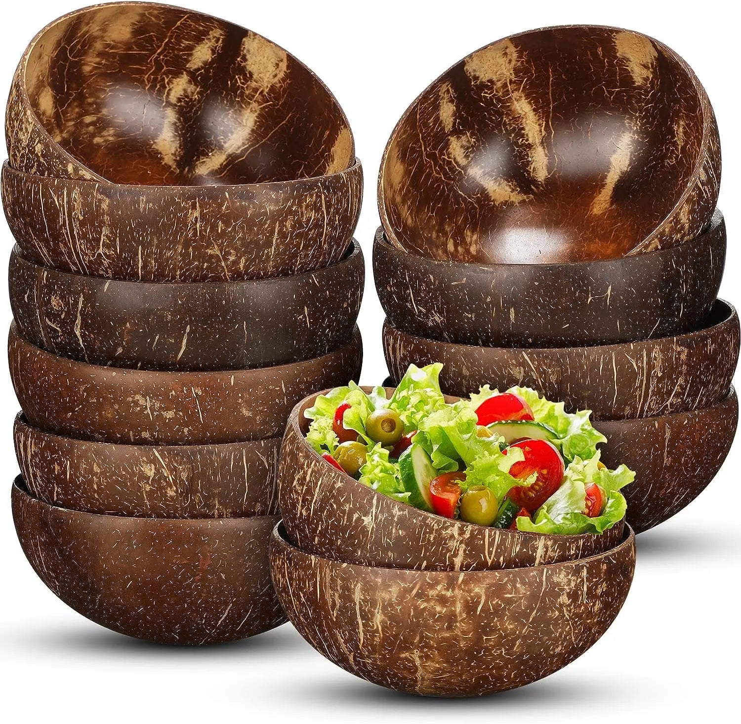 Reusable Coconut Bowls for Serving