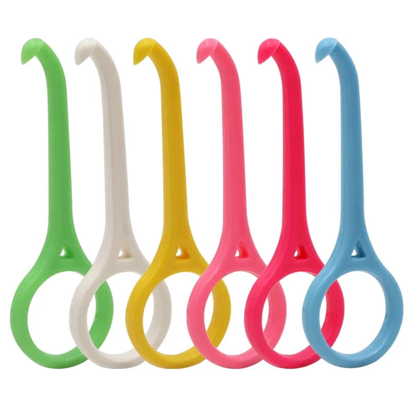 10or60pcs Dental Plastic Removal Hook Invisible Removable Braces and /or Dentures