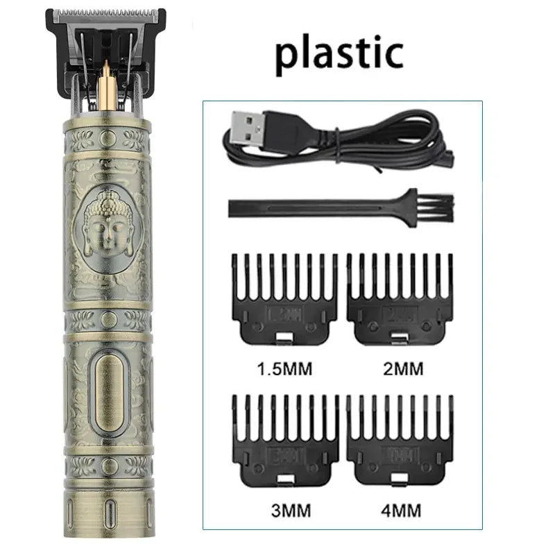 T9 LCD Electric Hair Clipper for Men