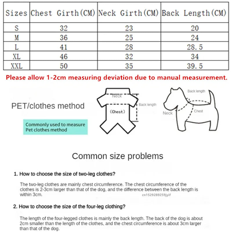 Warm Fleece Dog Coat for Winter
