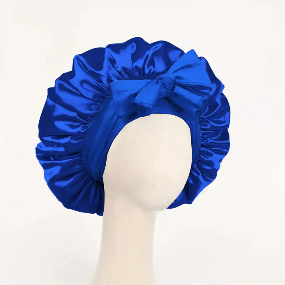 Adjustable Satin Silk Hair Bonnet