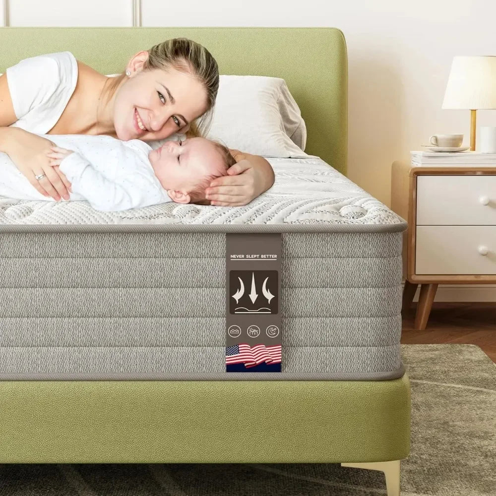 12-Inch Gel Memory Foam Hybrid Mattress
