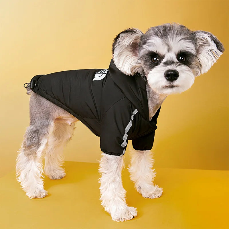 Waterproof Reflective Fleece Dog Jacket