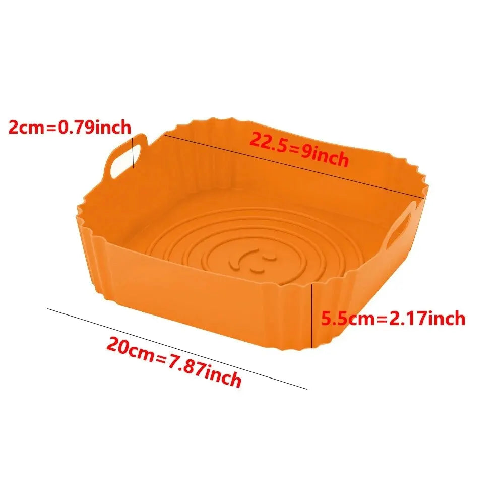 Reusable Silicone Air Fryer Baking Basket