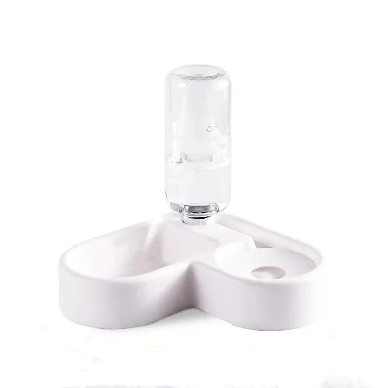 Double Pet Bowl Set for Dogs & Cats