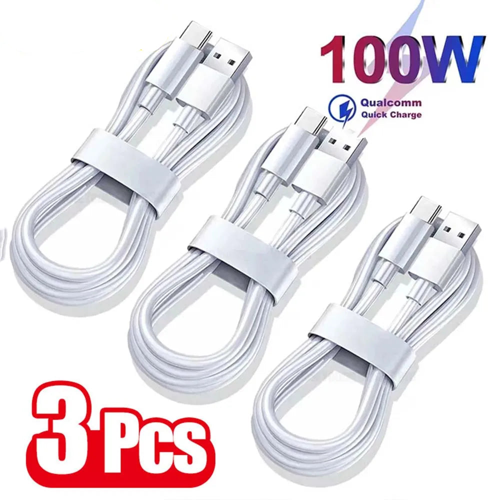 3PCS 10A 100W C Super Fast Charging Samsung USB