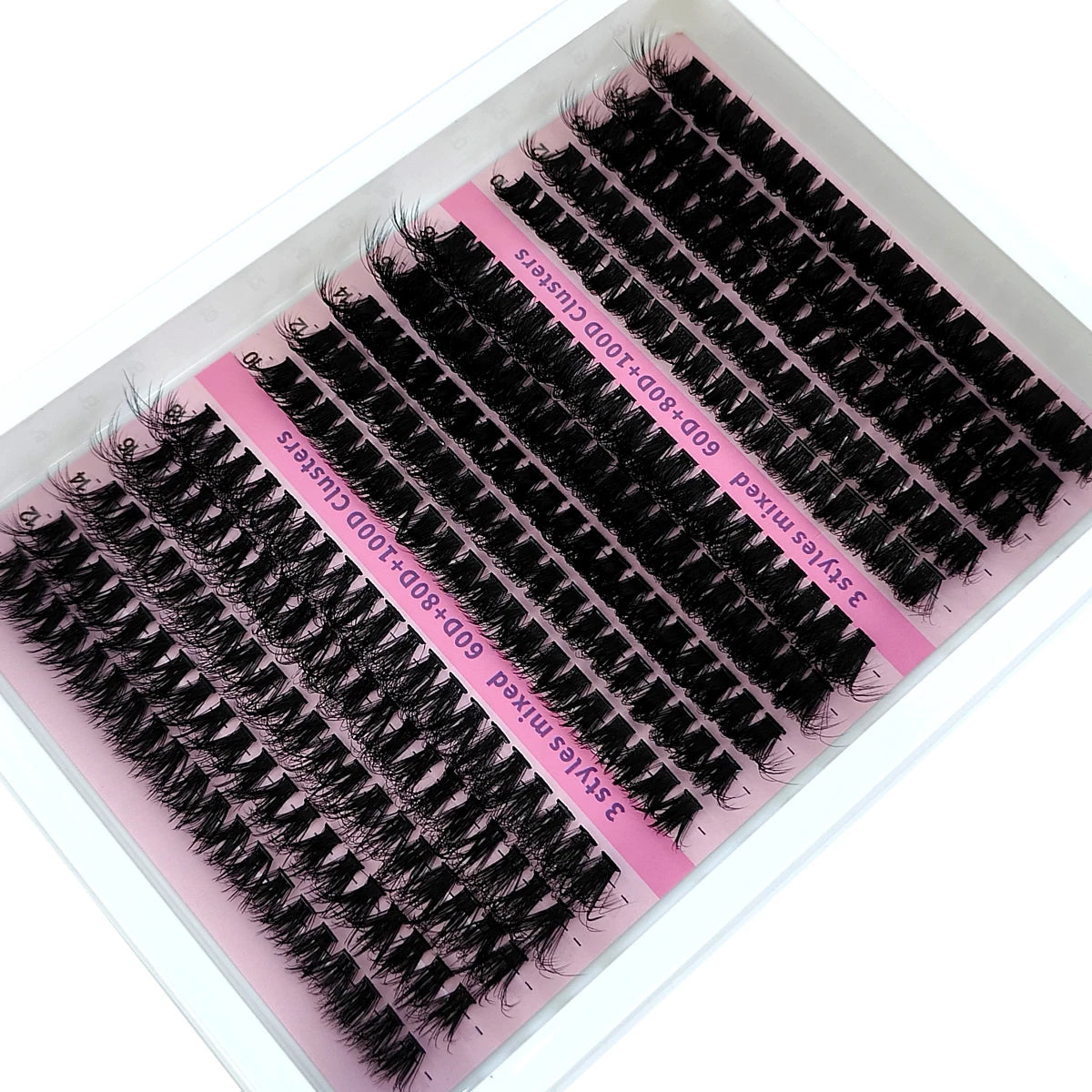 15 Rows Fluffy Thick Individual Lashes 10-20mm