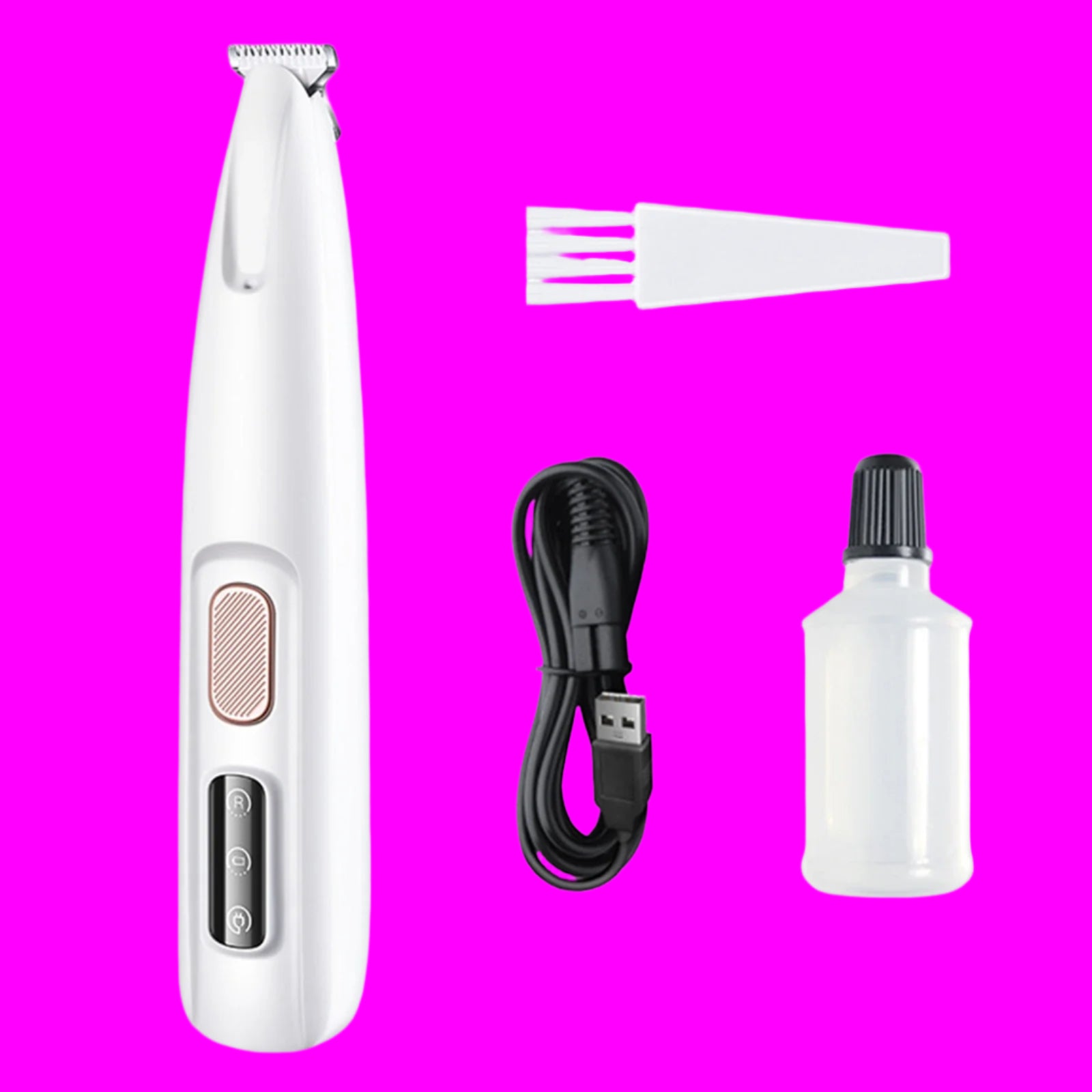 LED Light Hair Trimmer for Pets